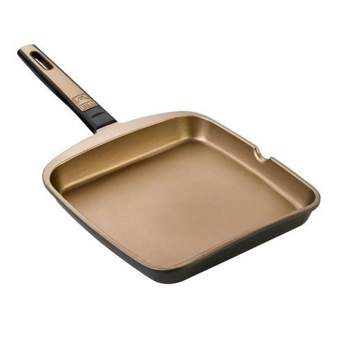 GRILL BRA TERRA LISO 22CMS DORADO